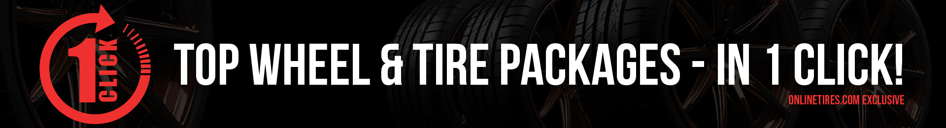Top wheel & Tire package banner