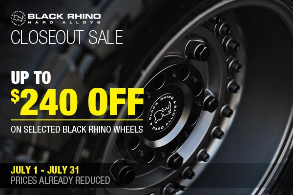 Black Rhino promo banner